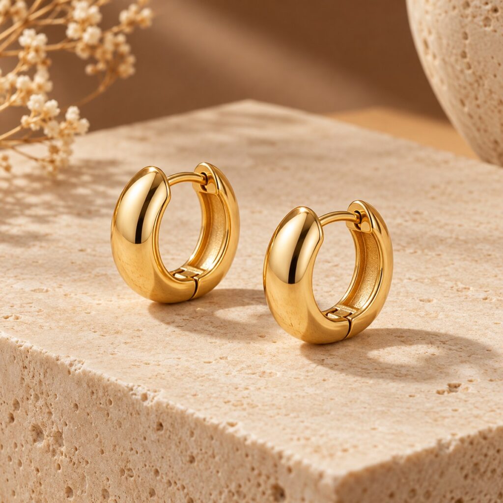 Everyday Huggie Hoops